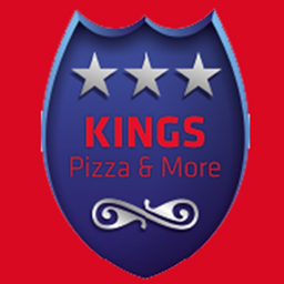 Kings Pizza logo.